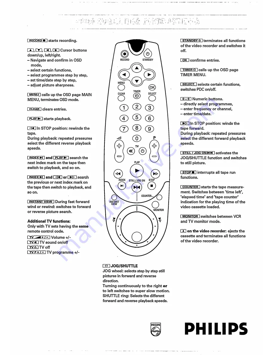 Philips VR778/05 User Manual Download Page 3