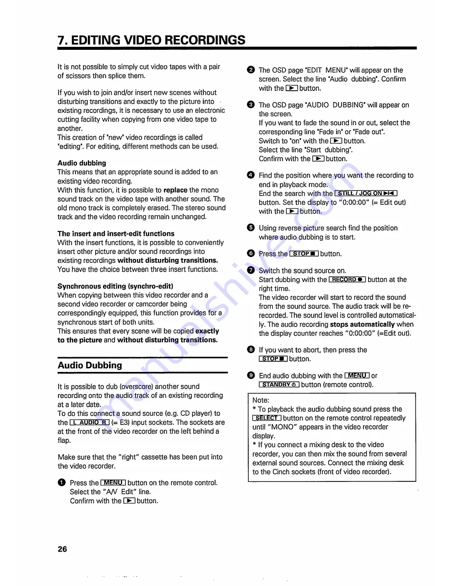 Philips VR778/05 User Manual Download Page 30