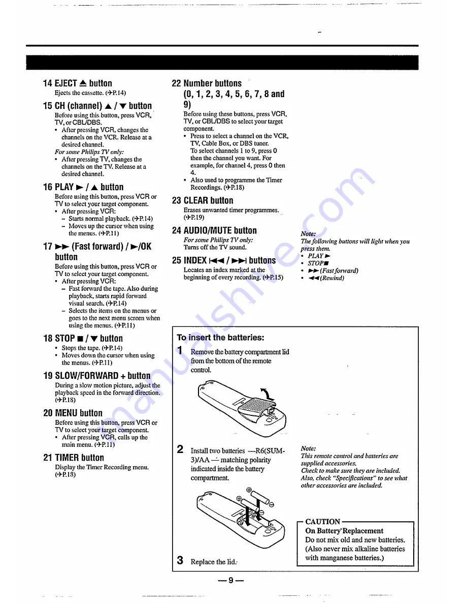 Philips VR788/50 Instructions For Use Manual Download Page 9