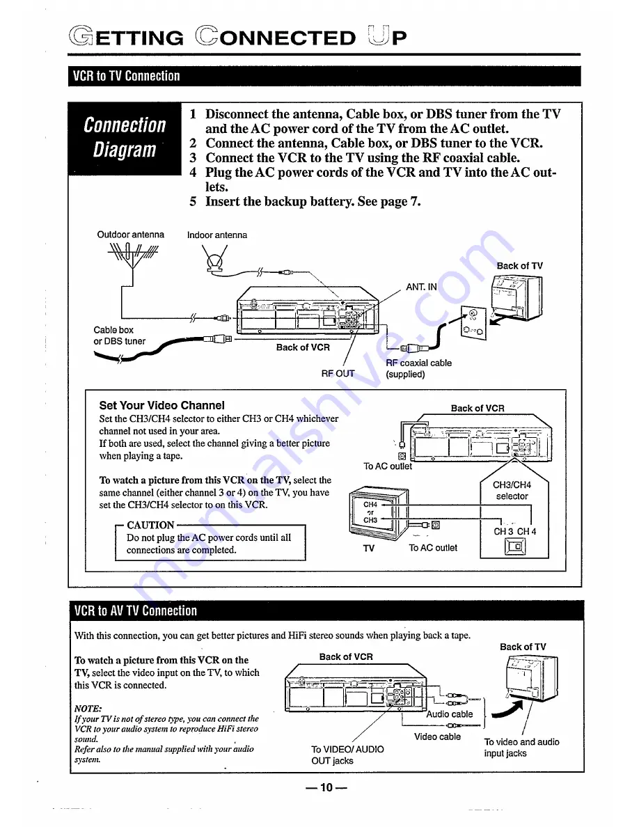 Philips VR788/50 Instructions For Use Manual Download Page 10