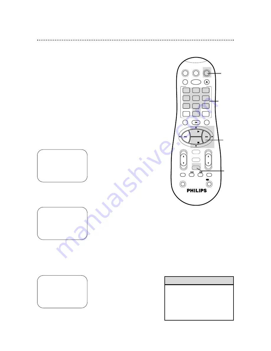 Philips VRA451 Owner'S Manual Download Page 34