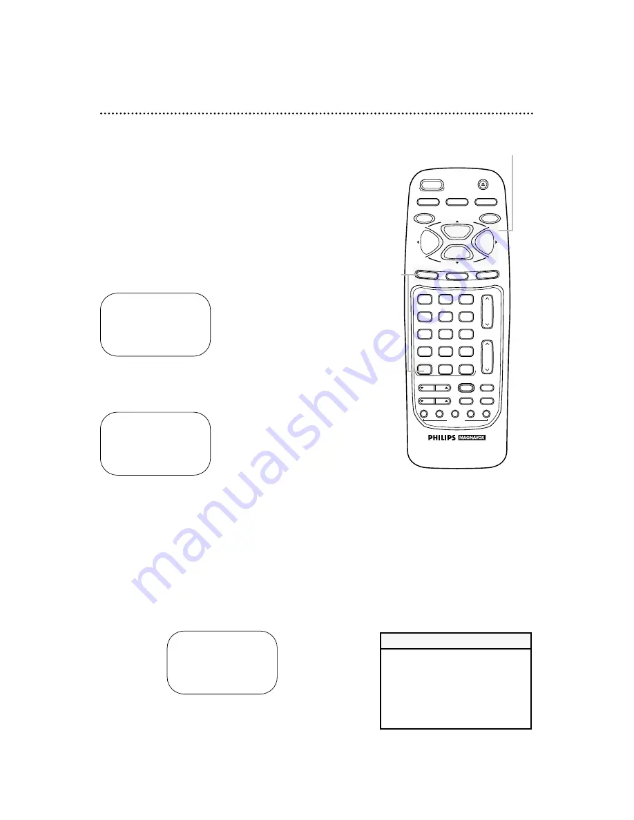 Philips VRA471AT Owner'S Manual Download Page 34