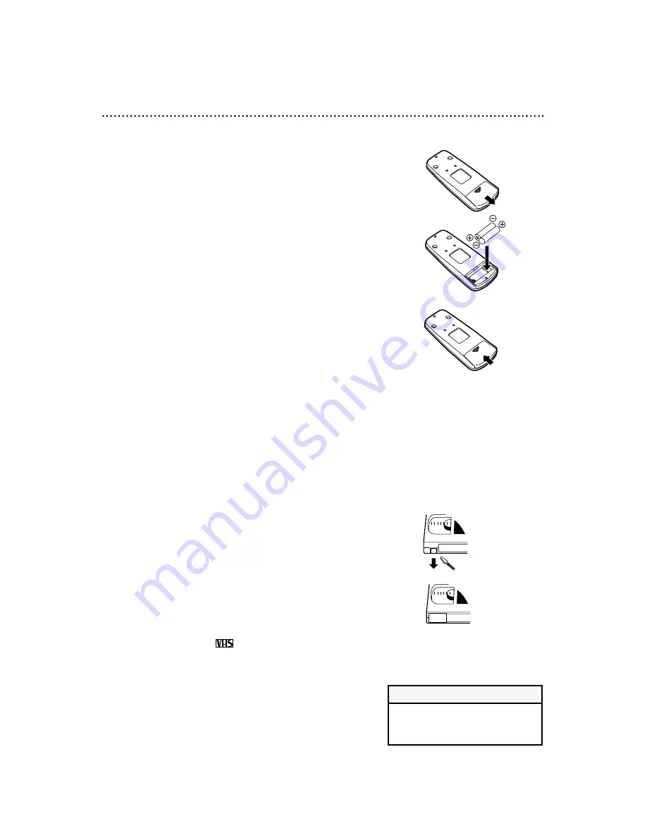 Philips VRA633AT Owner'S Manual Download Page 5