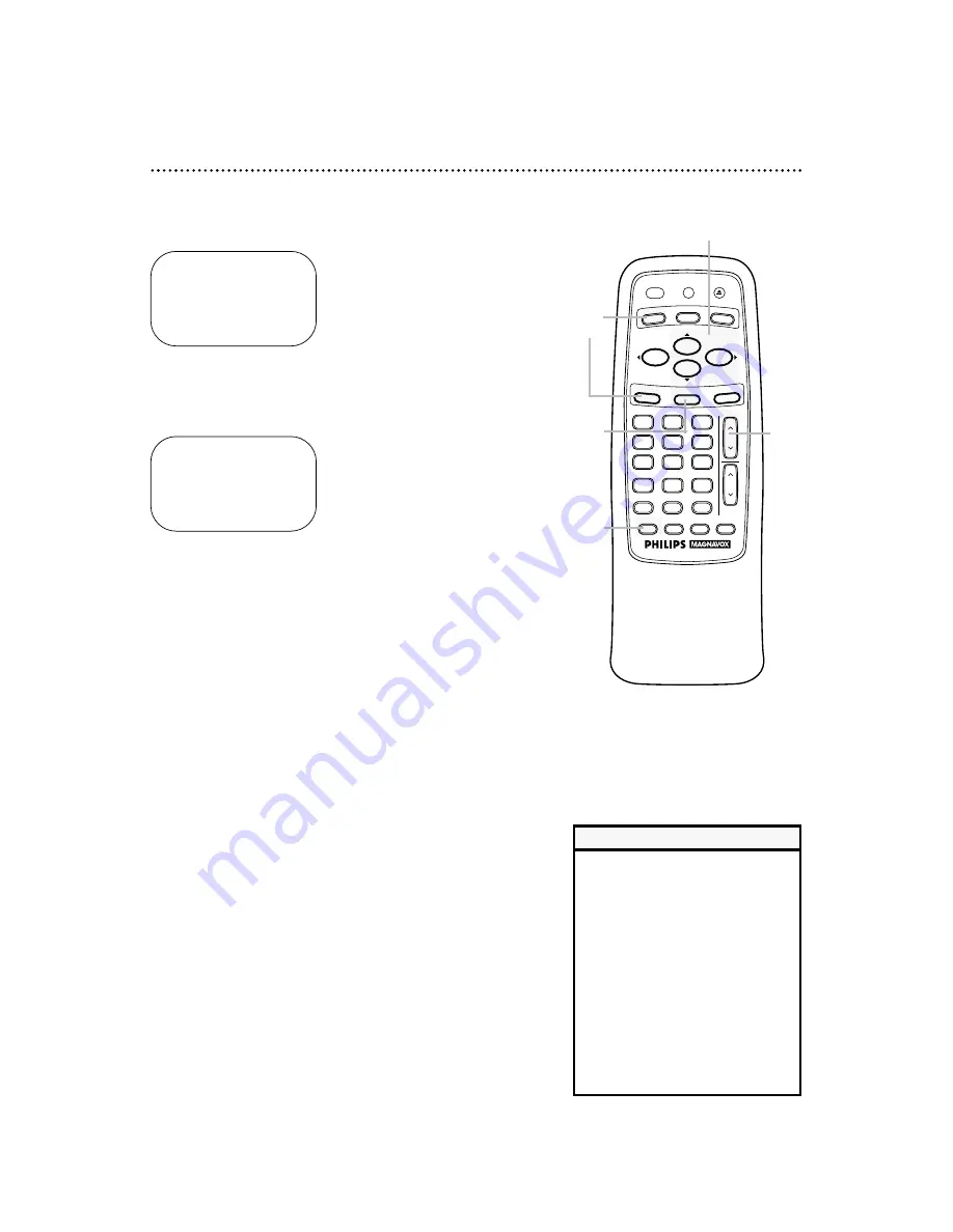 Philips VRA633AT Owner'S Manual Download Page 49