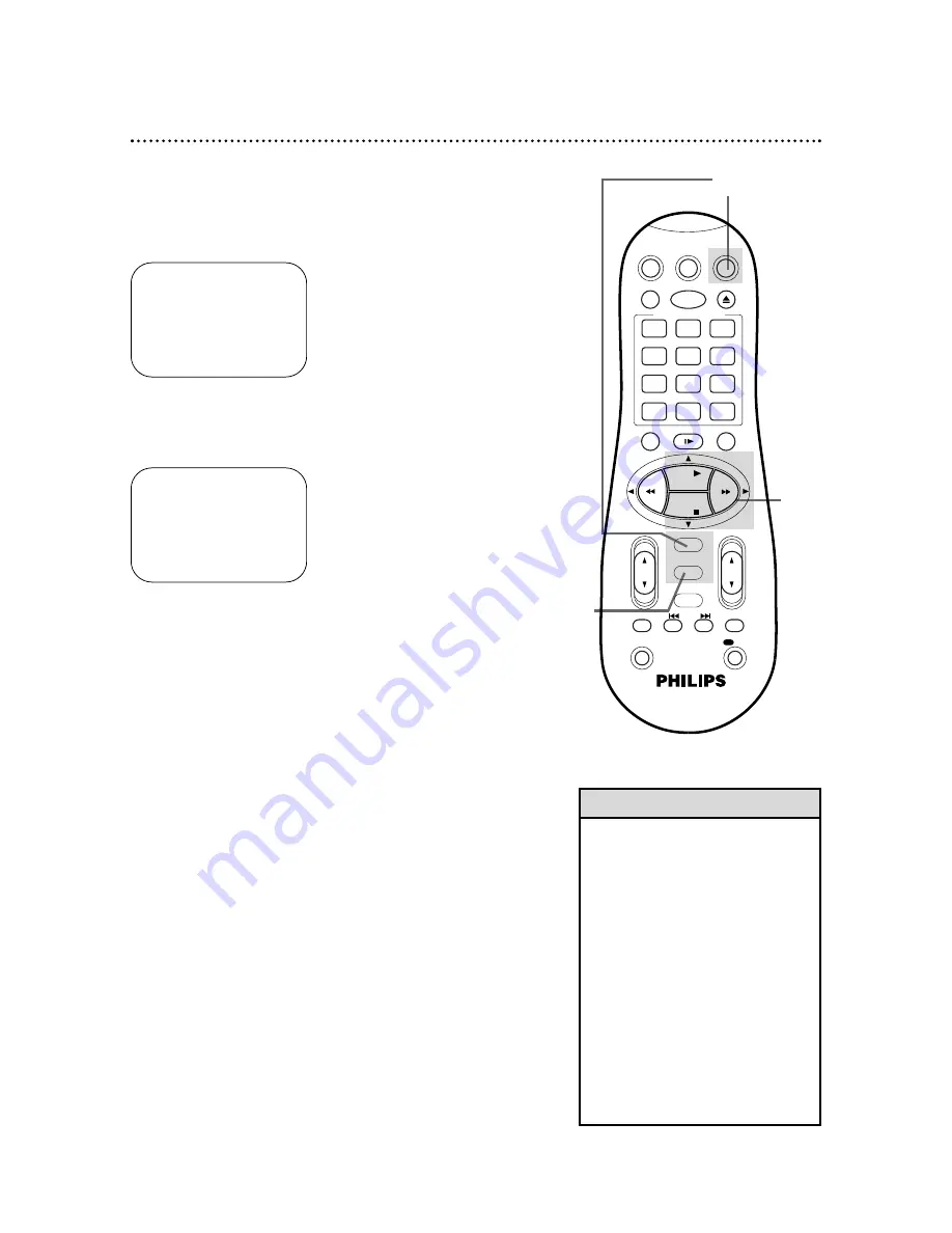 Philips VRA641AT Owner'S Manual Download Page 19