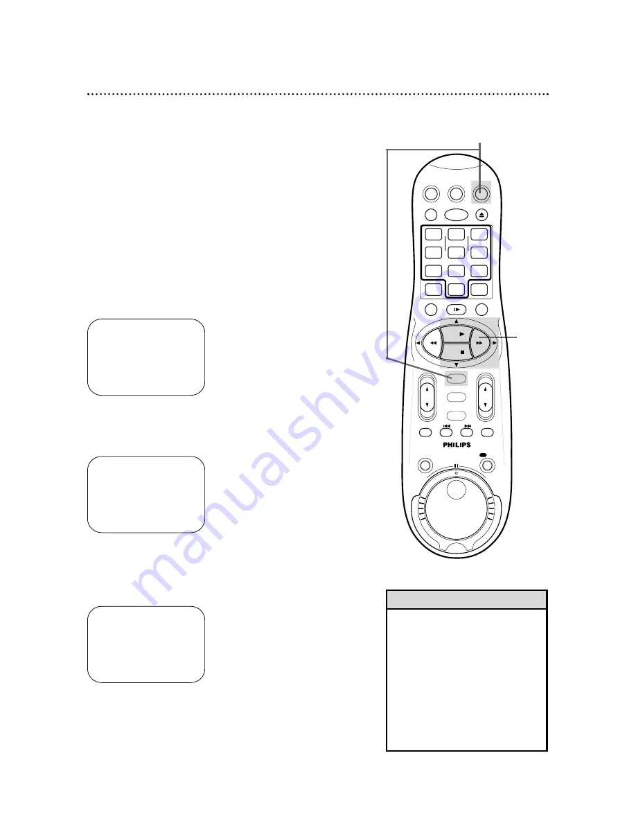 Philips VRA999 Скачать руководство пользователя страница 15