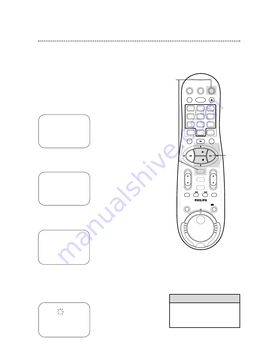 Philips VRA999 Скачать руководство пользователя страница 46