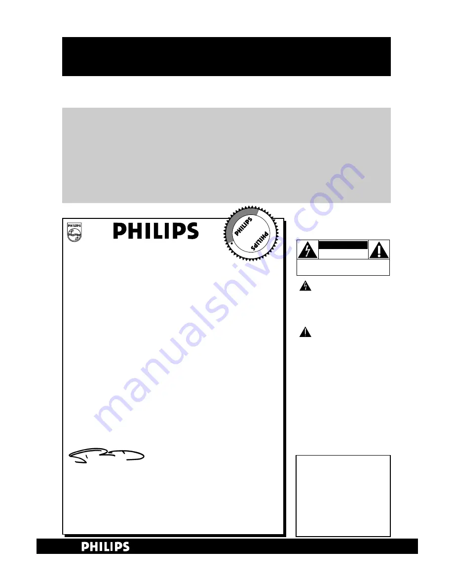 Philips VRB615AT Скачать руководство пользователя страница 2