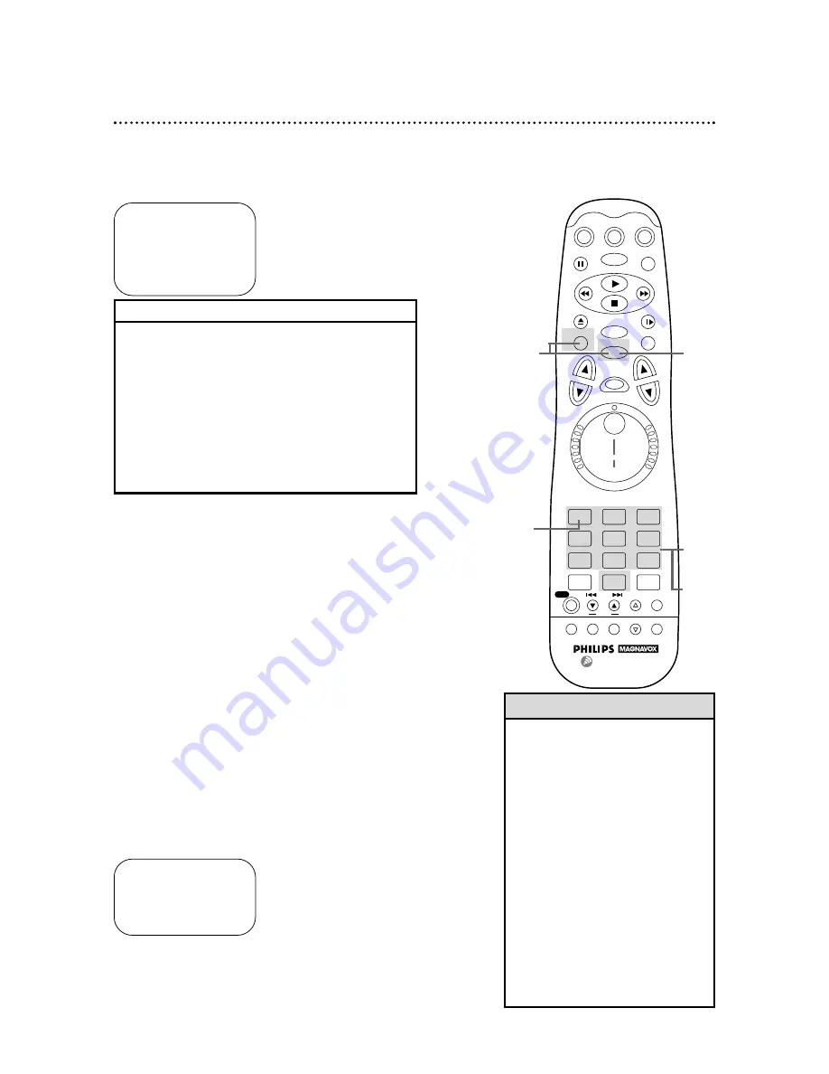 Philips VRX463 Скачать руководство пользователя страница 44