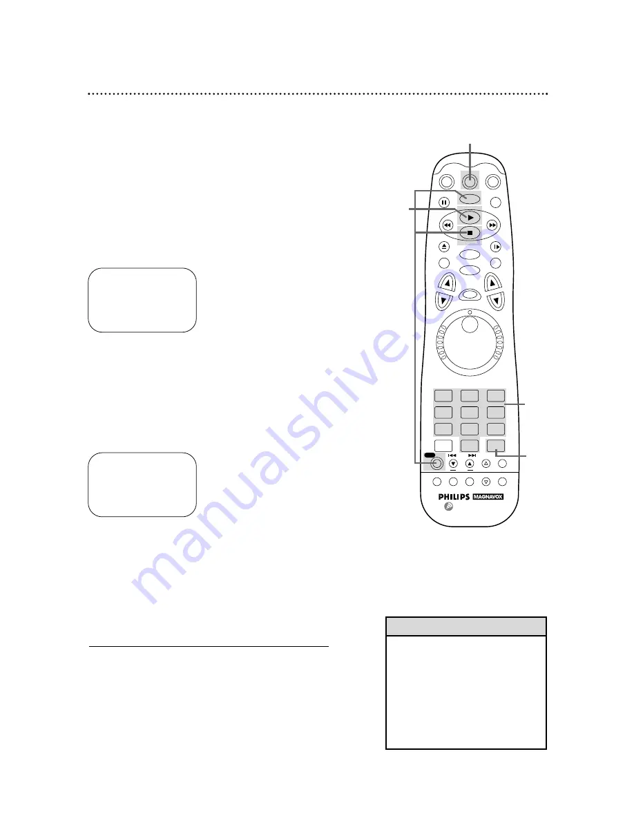 Philips VRX463 Скачать руководство пользователя страница 53