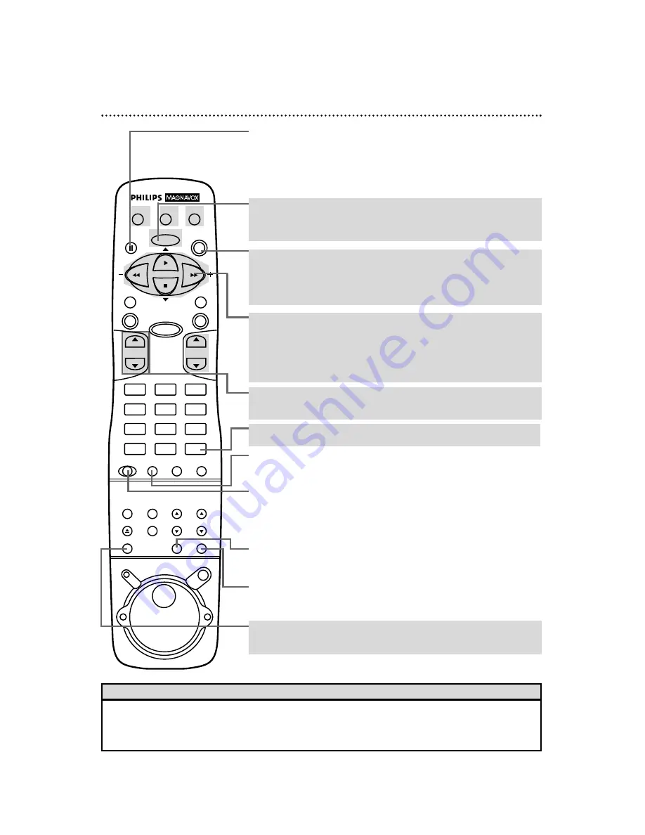 Philips VRX562AT Owner'S Manual Download Page 24