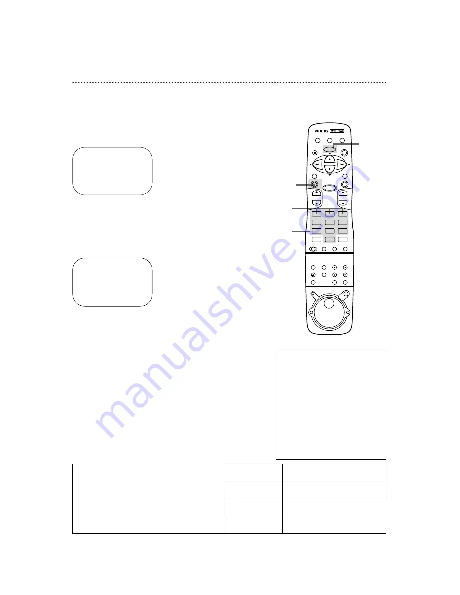 Philips VRX562AT Owner'S Manual Download Page 36