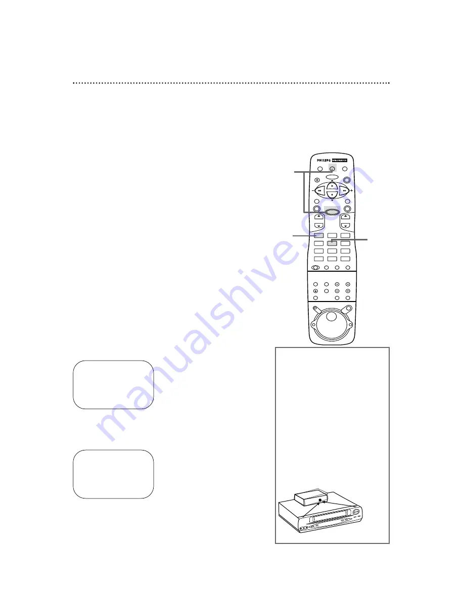 Philips VRX562AT Скачать руководство пользователя страница 38