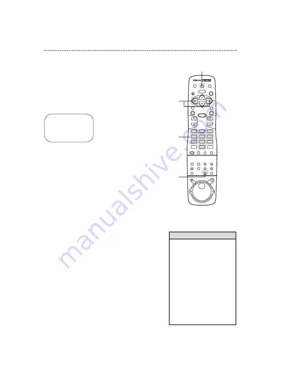 Philips VRX562AT Скачать руководство пользователя страница 46