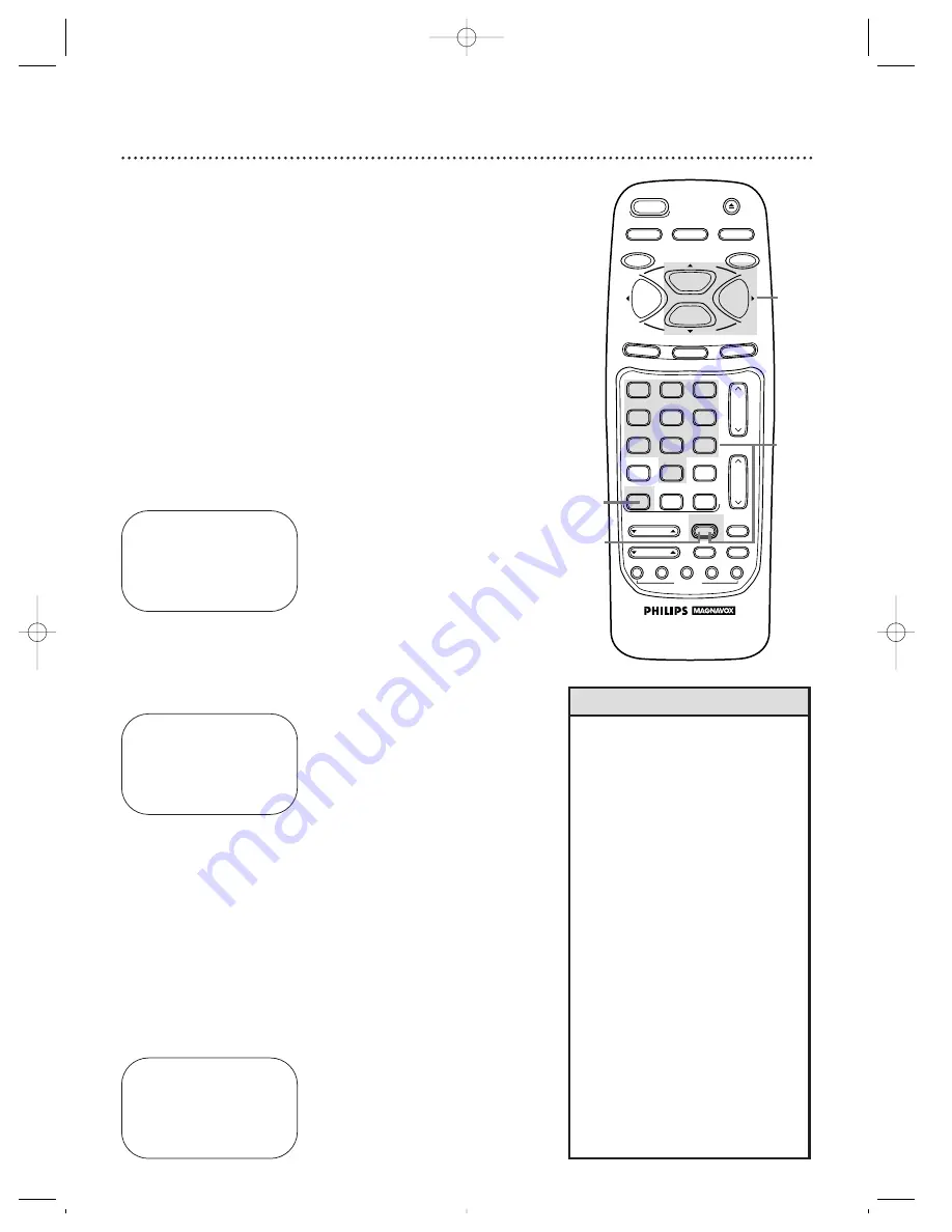 Philips VRZ342AT Owner'S Manual Download Page 42