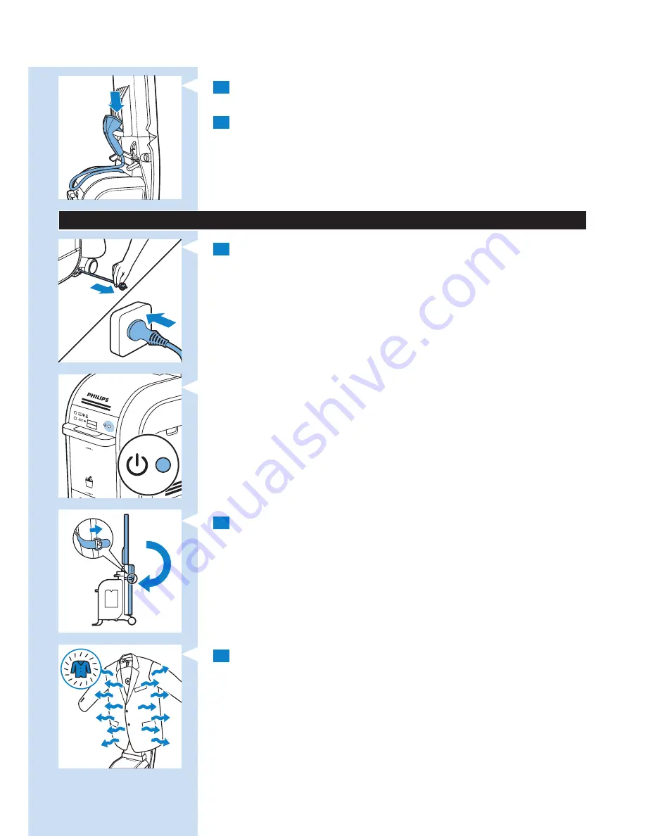 Philips WardrobeCare GC9940 Скачать руководство пользователя страница 157