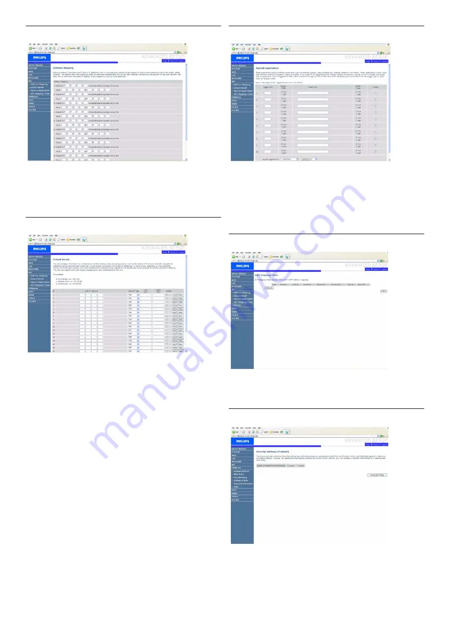 Philips Wireless Router SNB5600 User Manual Download Page 14