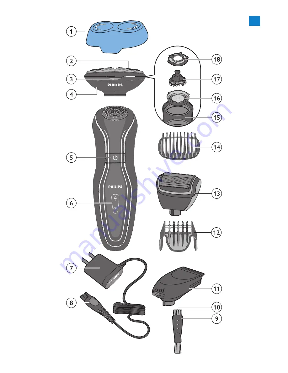 Philips YS524 User Manual Download Page 2