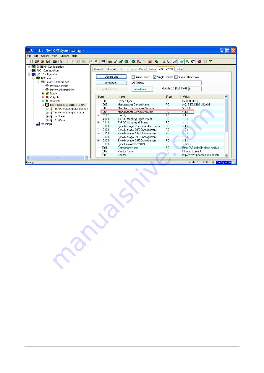 Phoenix Contact Axioline E EtherCAT Firmware Update Download Page 19