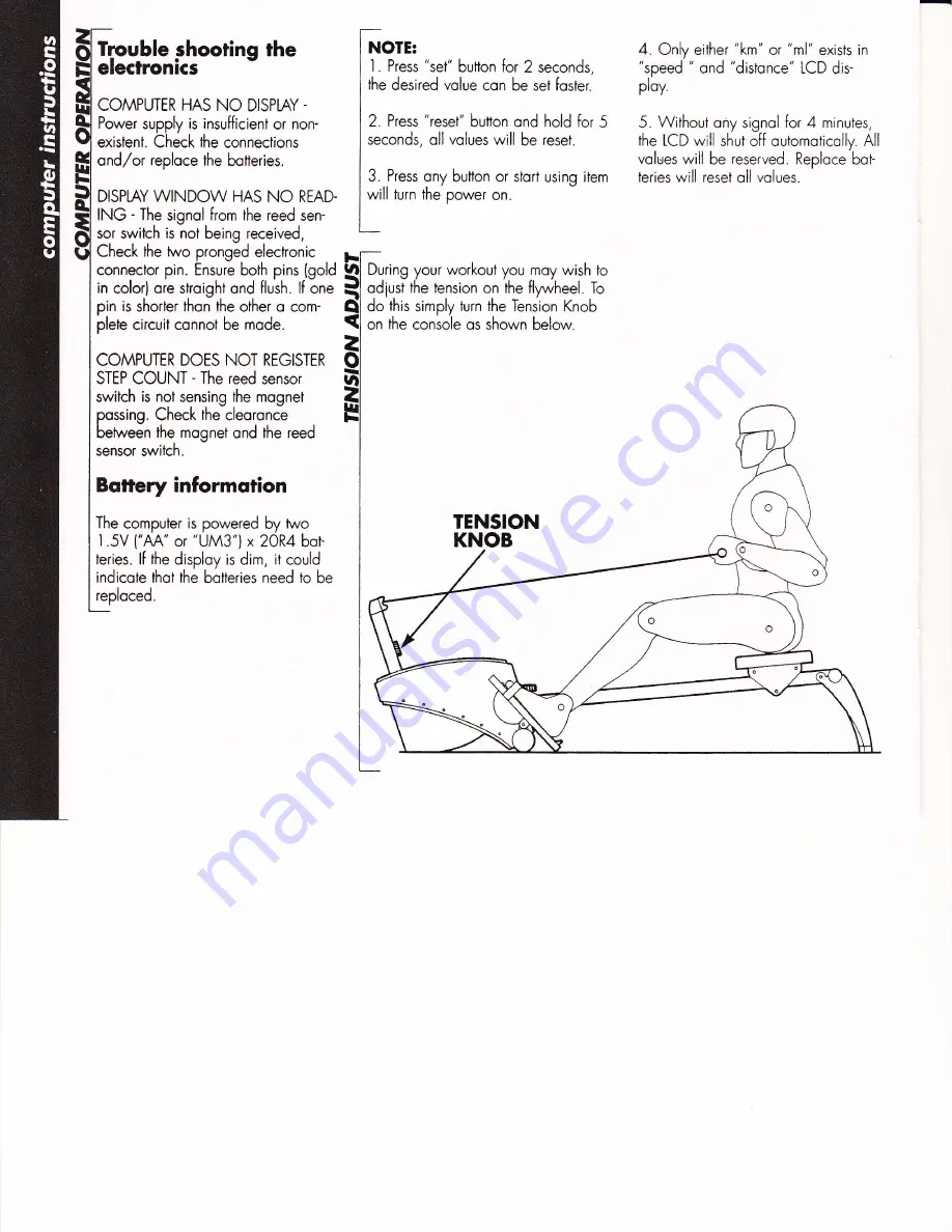 Phoenix Power Rower MR900 Owner'S Manual Download Page 10