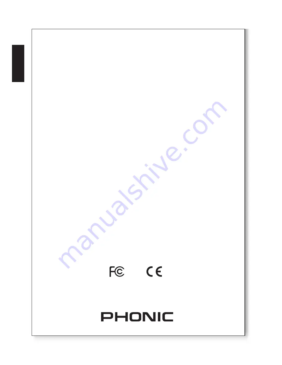 Phonic iSK10A Deluxe User Manual Download Page 8