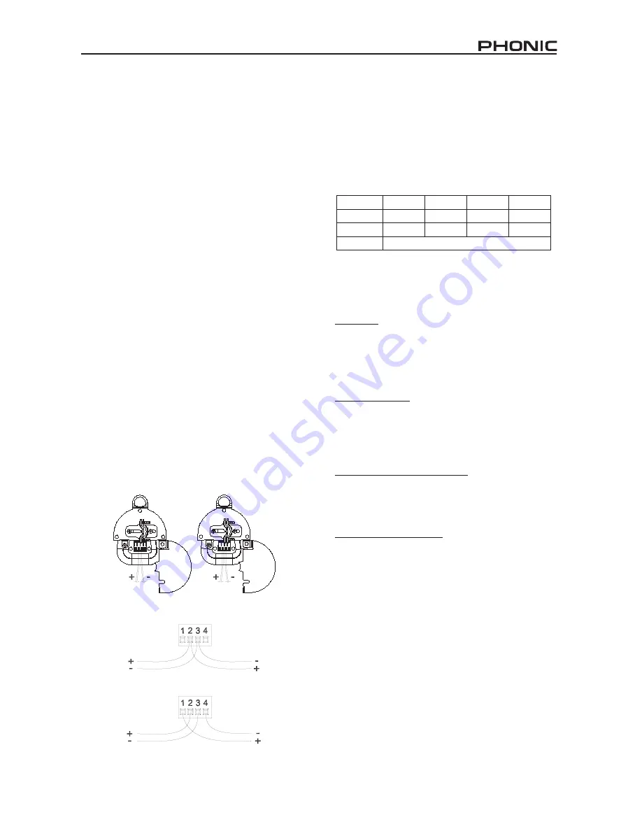 Phonic IW1060 Скачать руководство пользователя страница 9