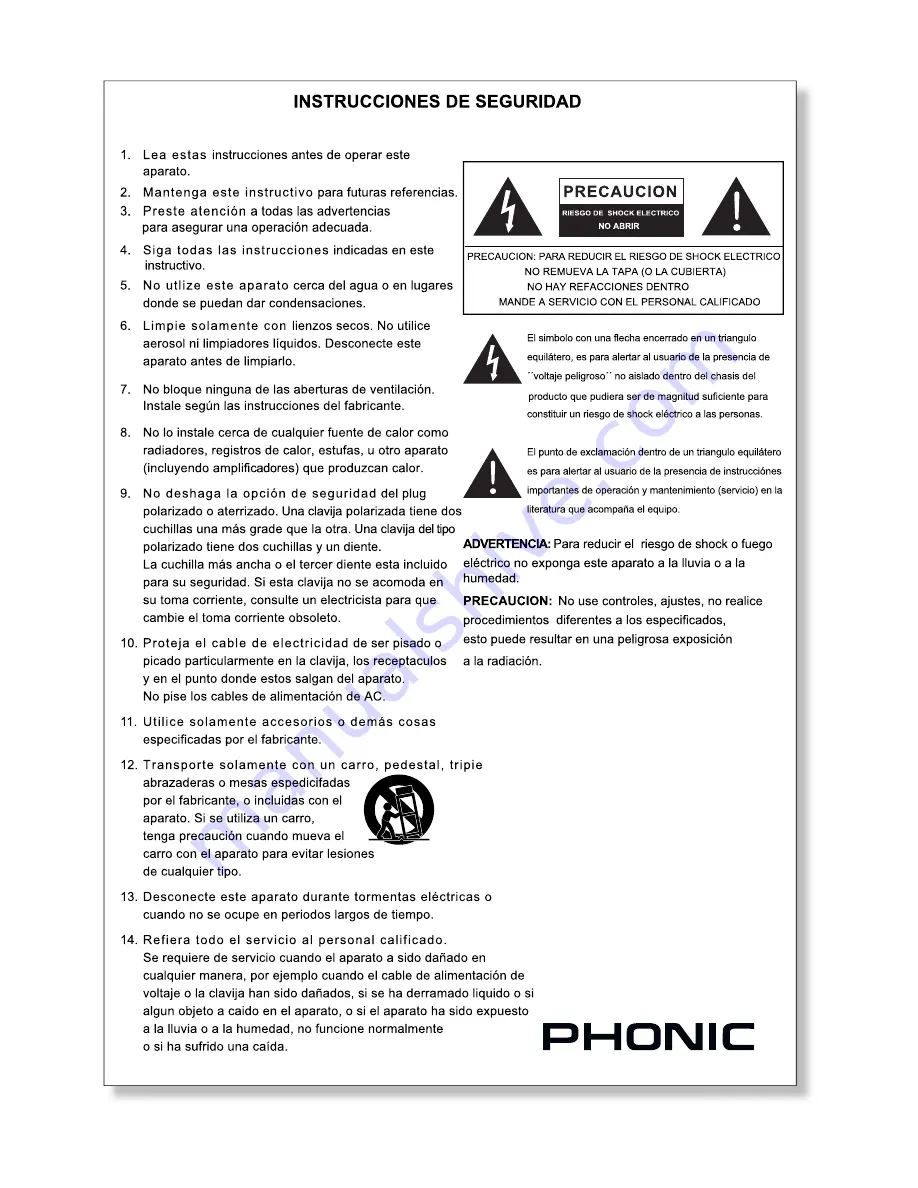 Phonic PAA3 Скачать руководство пользователя страница 24