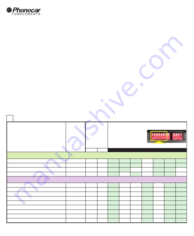 Phonocar 04048 Instruction Manual Download Page 9