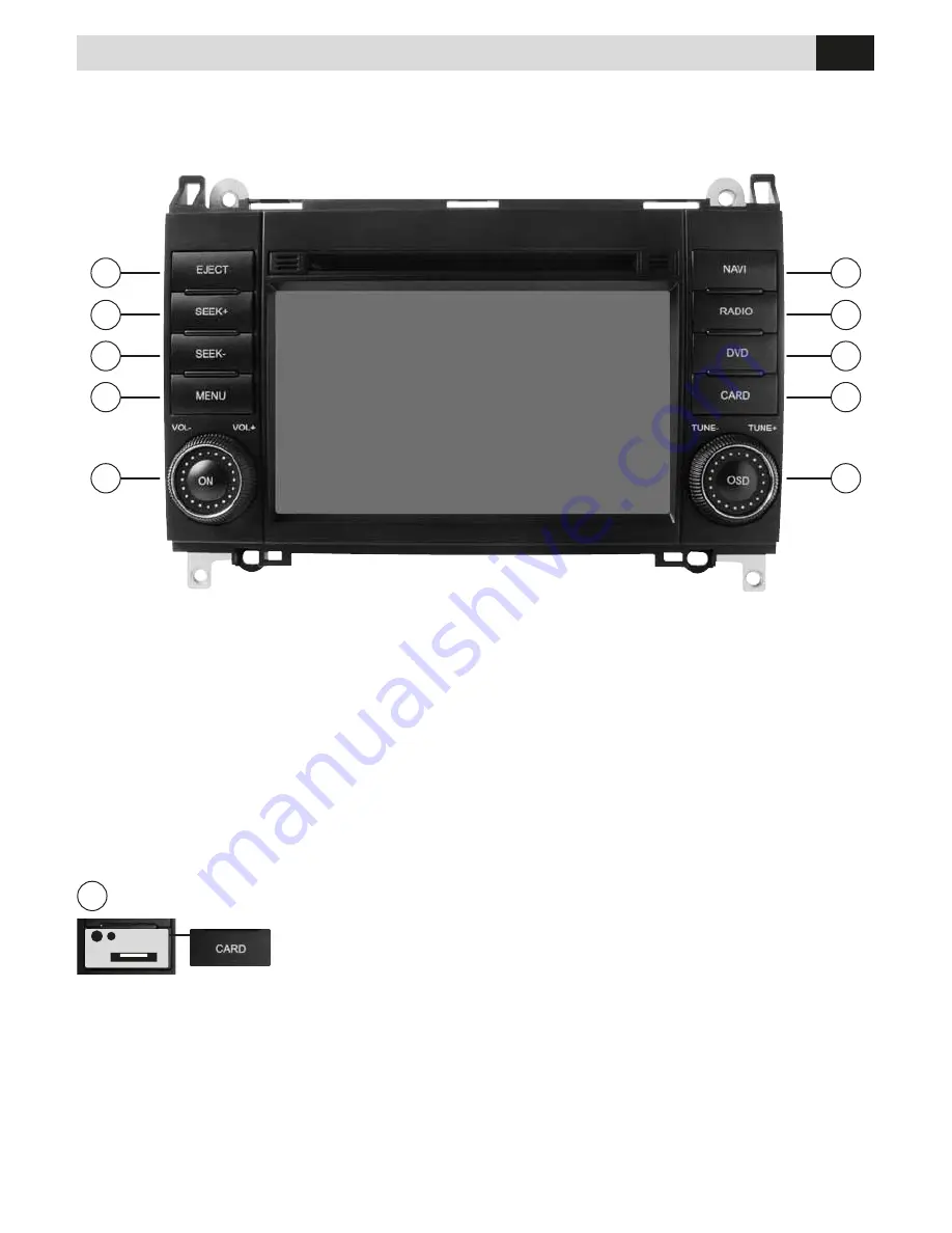 Phonocar VM 076 Instruction Manual Download Page 6