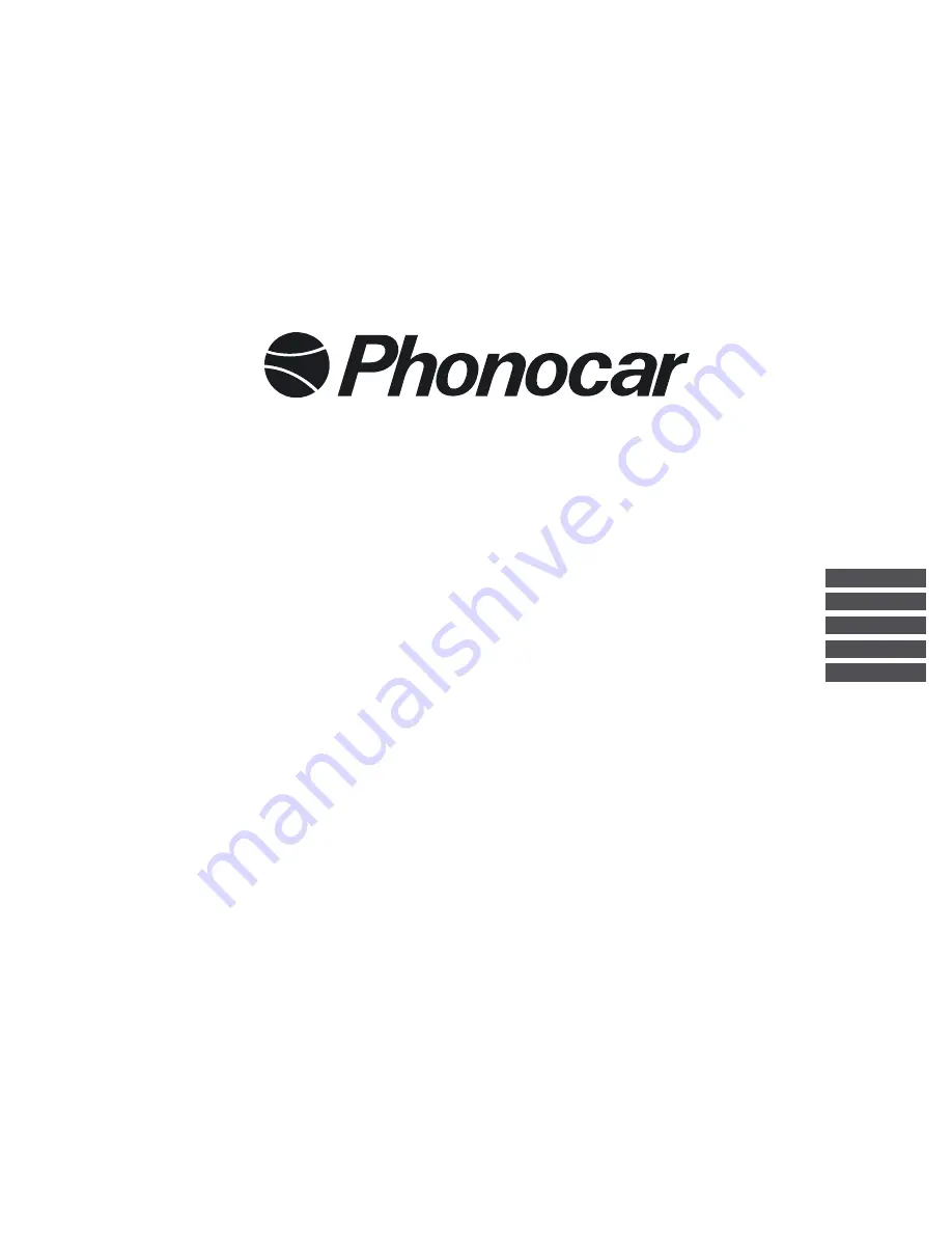 Phonocar VM 080 Скачать руководство пользователя страница 1