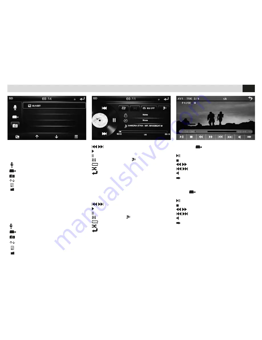 Phonocar VM 095 Instruction Manual Download Page 15