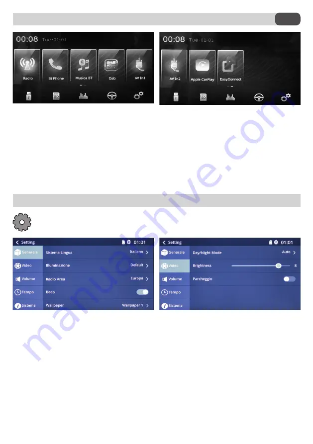 Phonocar VM013 Instruction Manual Download Page 45