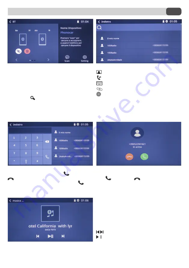 Phonocar VM013 Instruction Manual Download Page 49