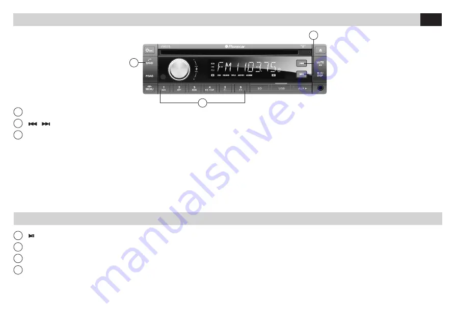 Phonocar VM028 Instruction Manual Download Page 17