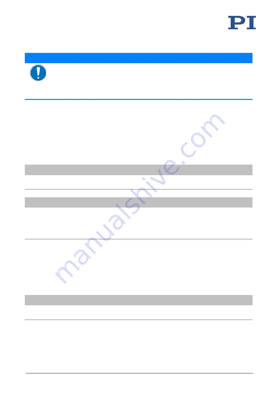 Physik Instrumente E-625.C0 User Manual Download Page 54