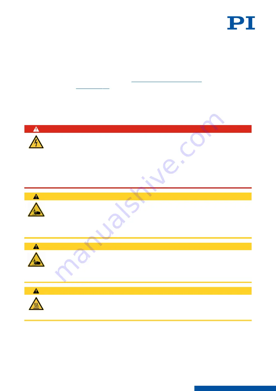 PI L-412 9232 Series User Manual Download Page 25