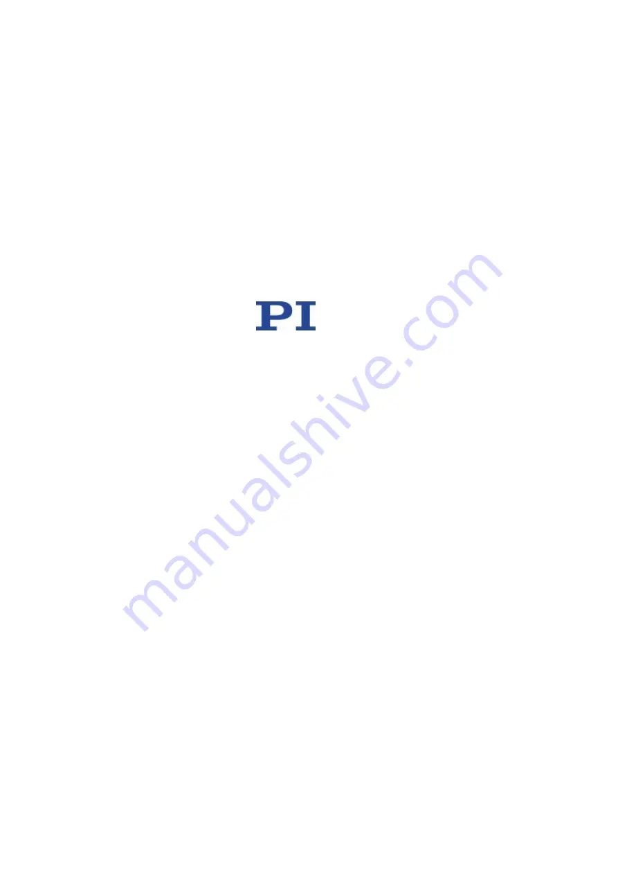 PI M-238 User Manual Download Page 2