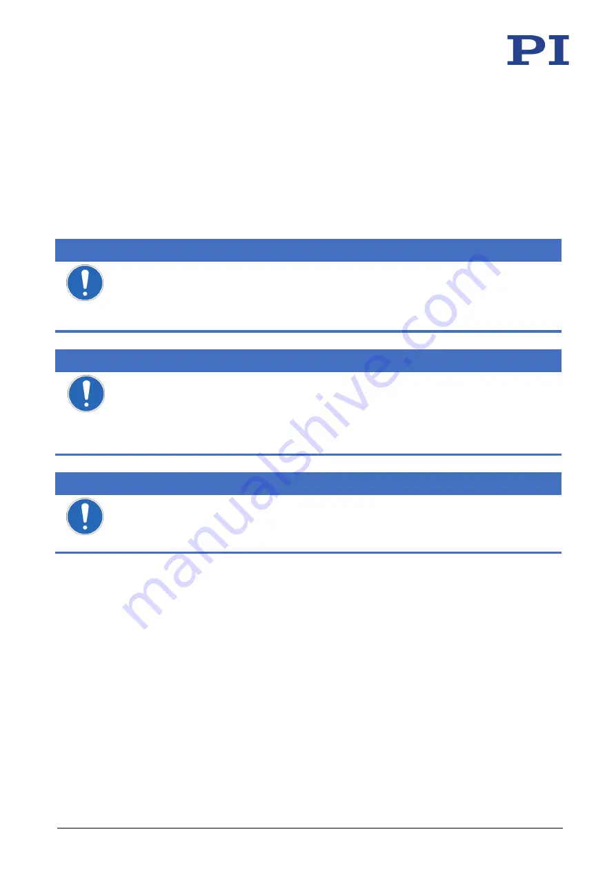 PI M-238 User Manual Download Page 15