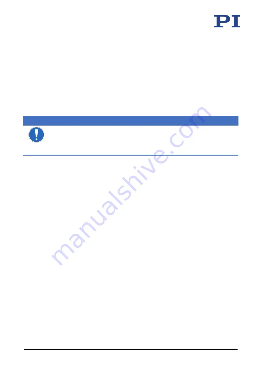 PI M-238 User Manual Download Page 18