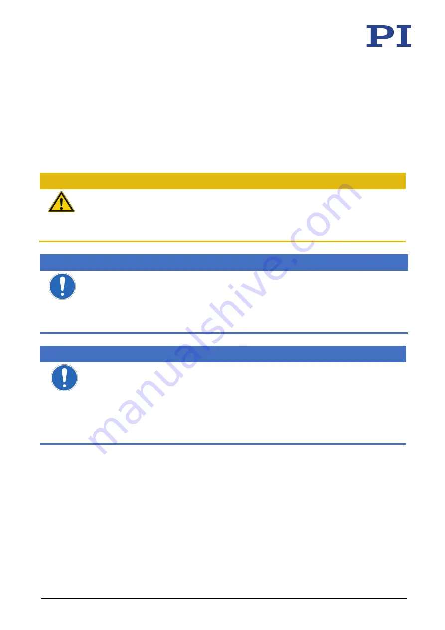 PI M-238 User Manual Download Page 19