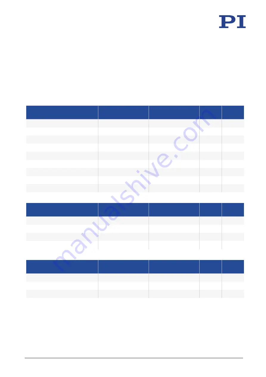 PI M-238 User Manual Download Page 27