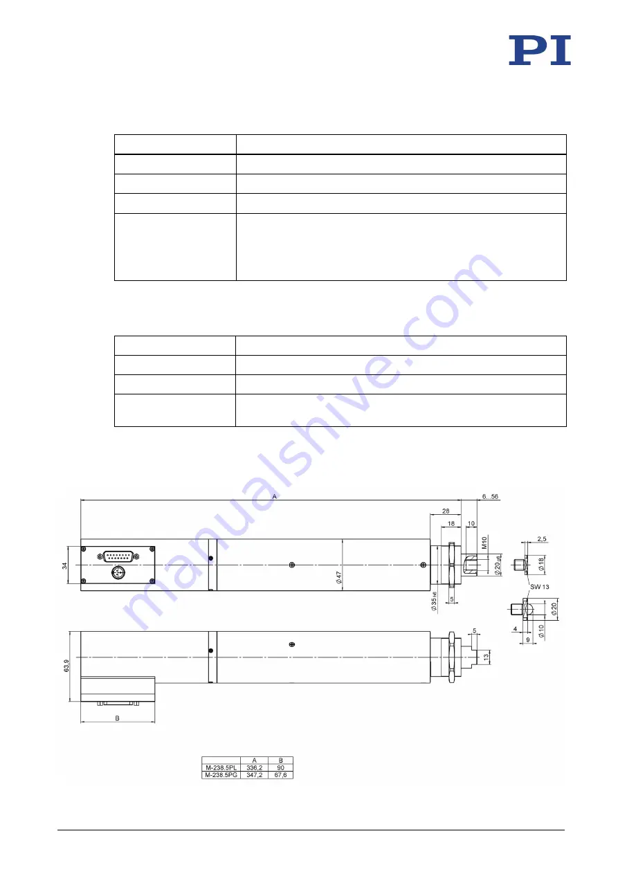 PI M-238 User Manual Download Page 29