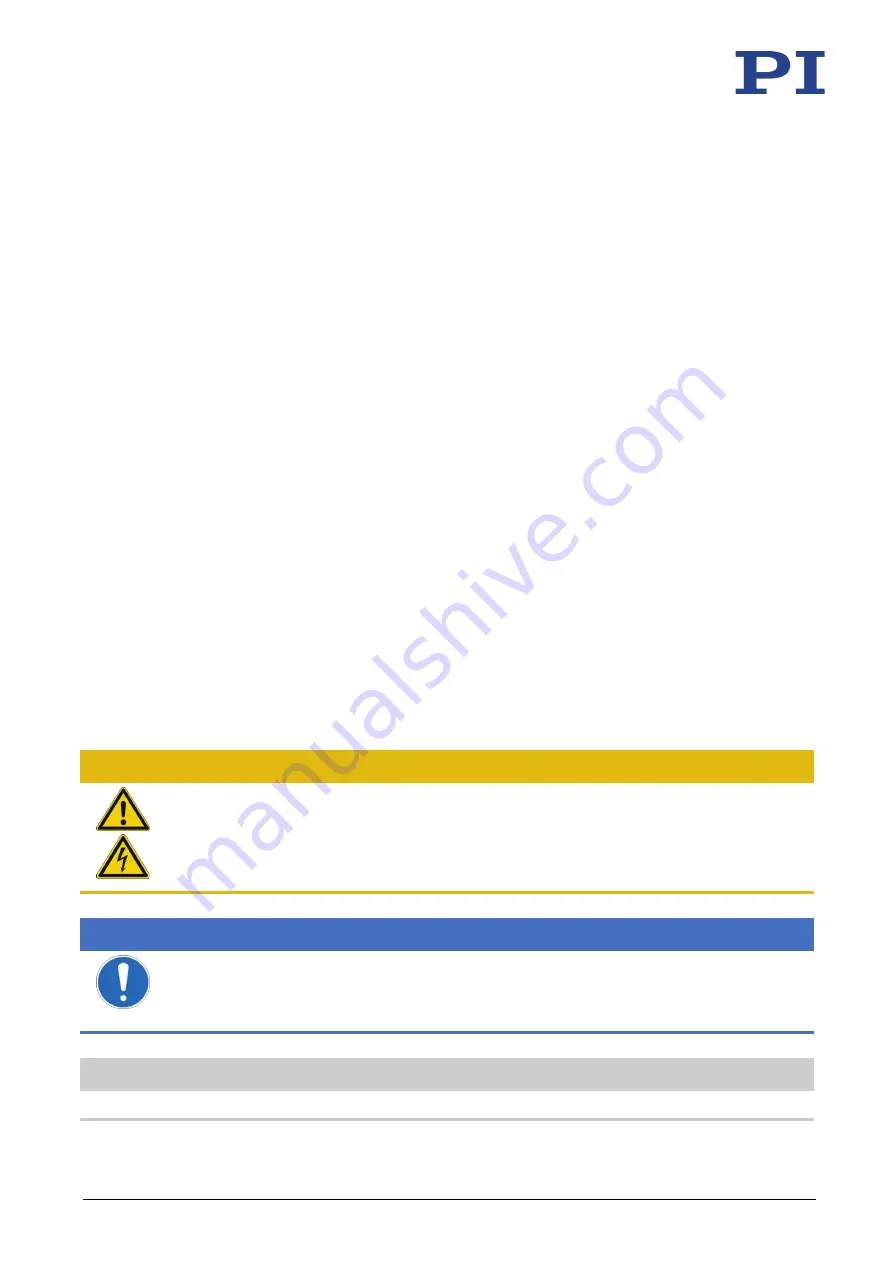 PI P-753.11C User Manual Download Page 5