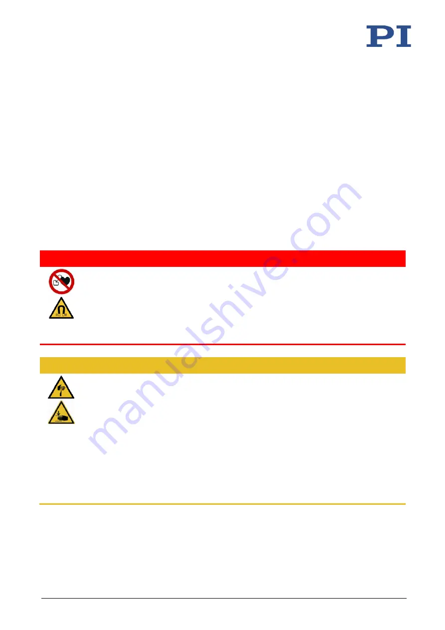 PI V-273 VC User Manual Download Page 21