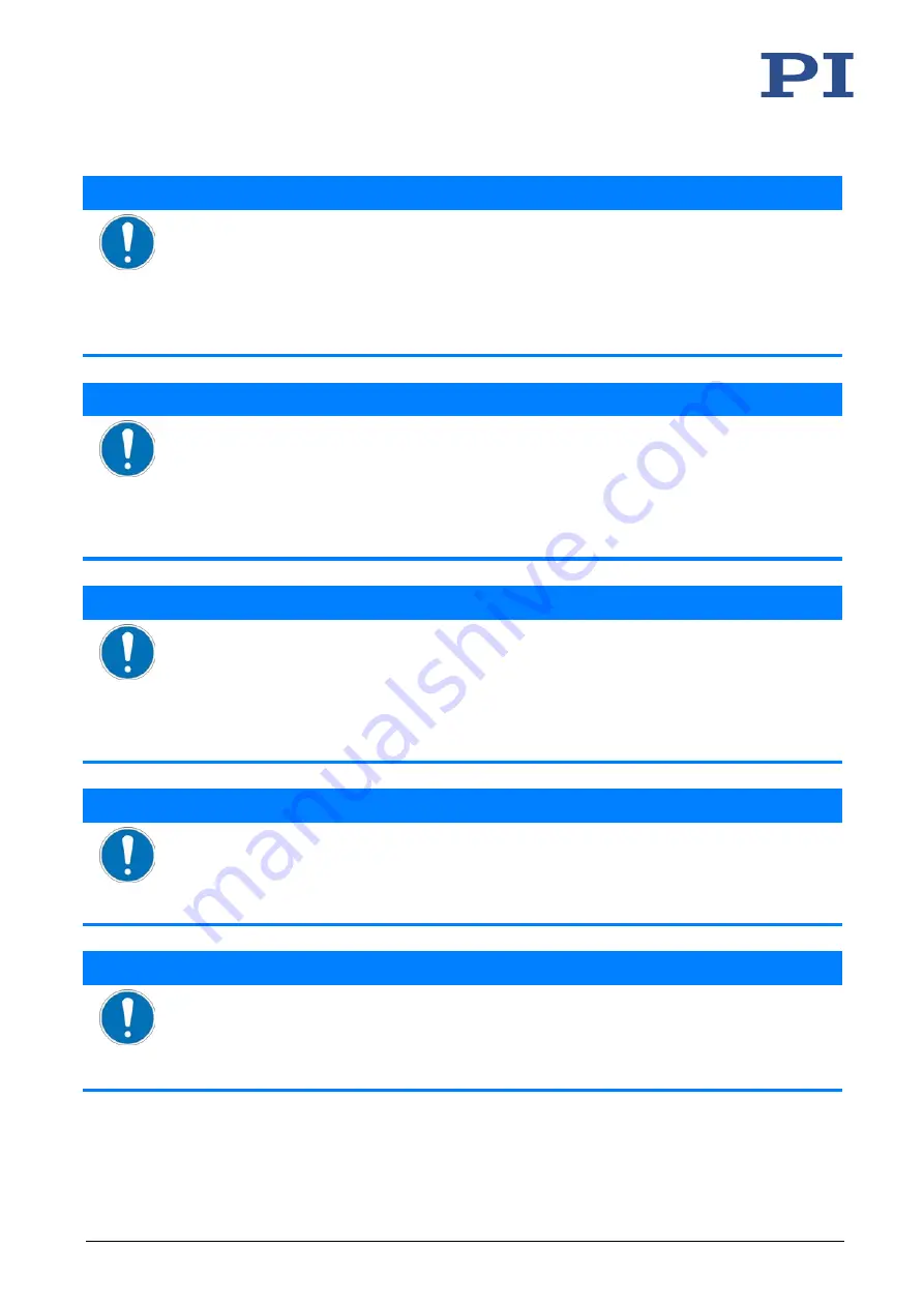 PI V-273 VC User Manual Download Page 22