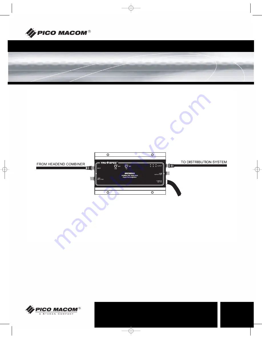 Pico Macom MCM-55 Скачать руководство пользователя страница 7