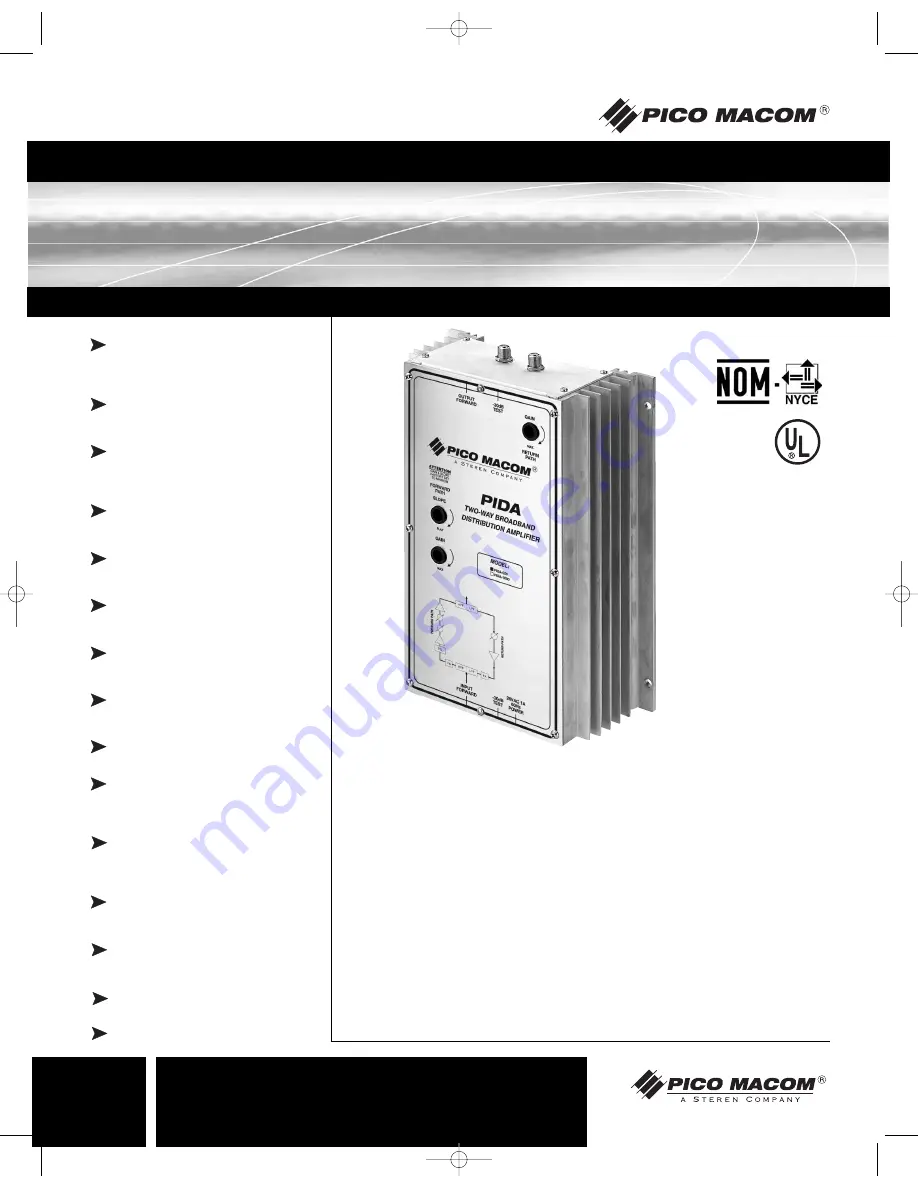 Pico Macom PIDA-550 Скачать руководство пользователя страница 4