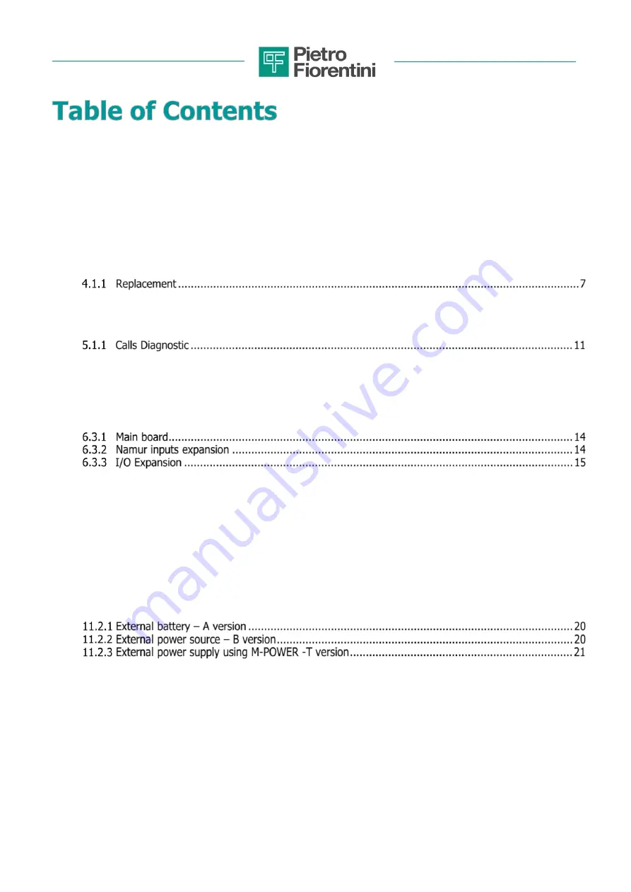 PIETRO FIORENTINI M-LOG Plus Technical Manual Download Page 3