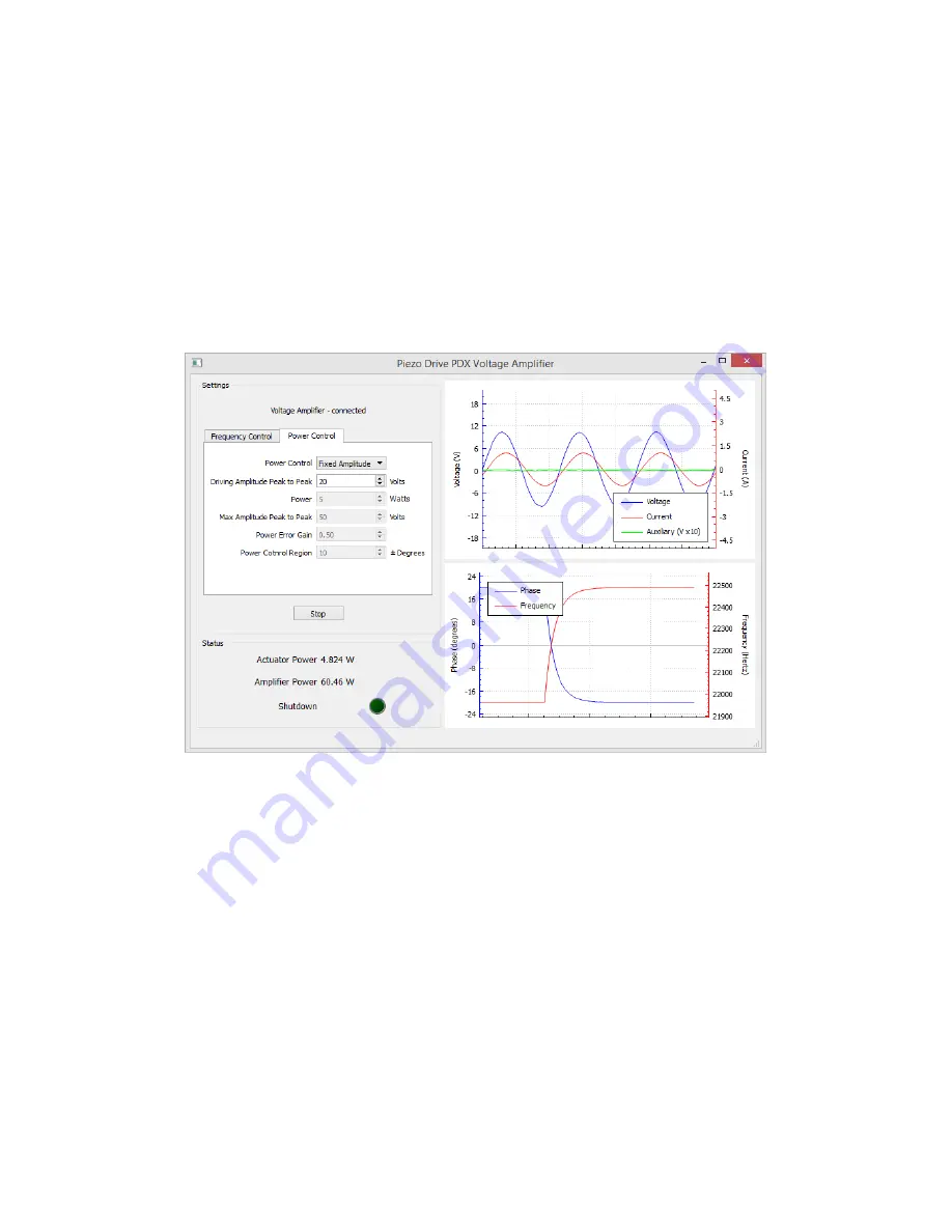 PiezoDrive PDUS200-PWR Manual And Specifications Download Page 8