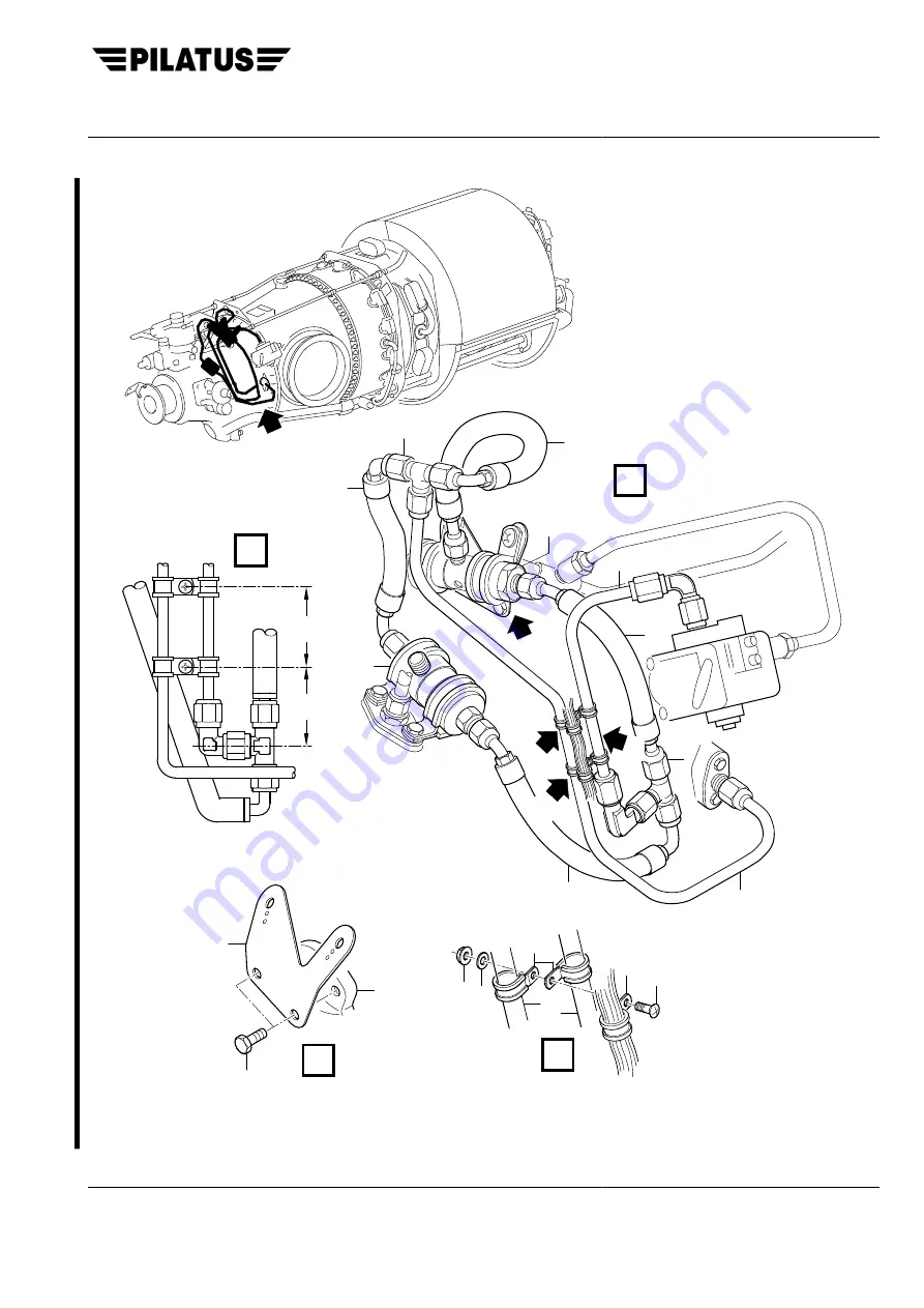 Pilatus PC-12/47E MSN-1001-UP Maintenance Manual Download Page 710